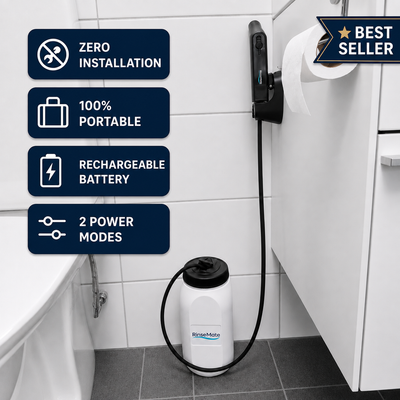 Finally, a bidet that doesn't require installation
