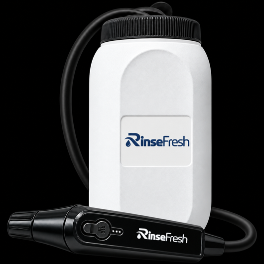 RinseFresh™ - Portable Power Bidet for After-Toilet Clean