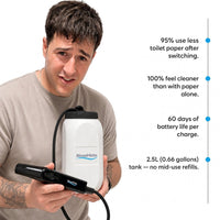 Finally, a bidet that doesn't require installation